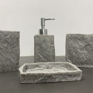 Terrazzo Soap Dispenser & Toothbrush Holder