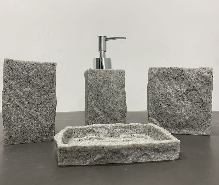 Terrazzo Soap Dispenser & Toothbrush Holder